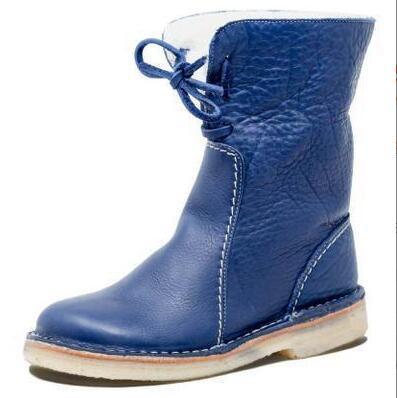 Women'S Boots Comfortable Flat Bottom Martin Boots Versatile Low Boots - DanaFashionstore