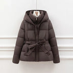 Fashion Personality Short Waist Down Coat 2026 - Women's Winter Jacket - DanaFashionstore
