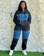 Fashion Casual Set Loose All-match Retro