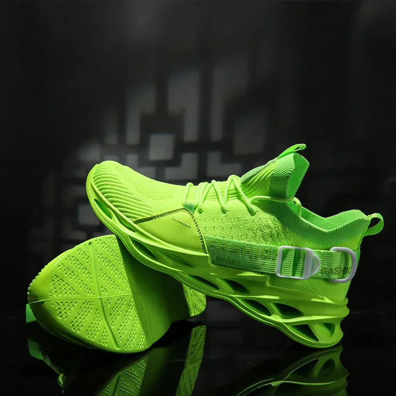 Casual sneakers flying woven mesh shoes - DanaFashionstore