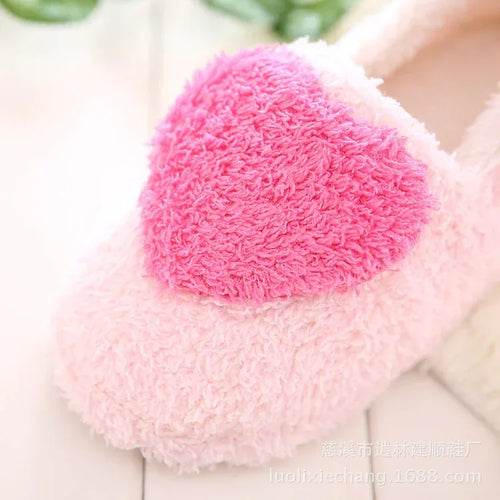 Autumn and winter warm indoor shoes loving lady bag with cotton slippers skid shoes thickened floor confinement girls - DanaFashionstore