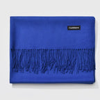 And Winter New Ladies Shawl Monochrome Cashmere Variety Warm Classic Scarf Scarf Scarf - DanaFashionstore