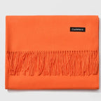 And Winter New Ladies Shawl Monochrome Cashmere Variety Warm Classic Scarf Scarf Scarf - DanaFashionstore