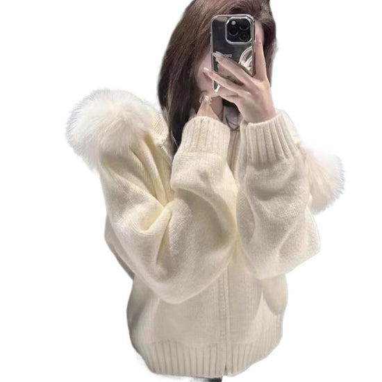 Temperament Small Size Knitwear Top