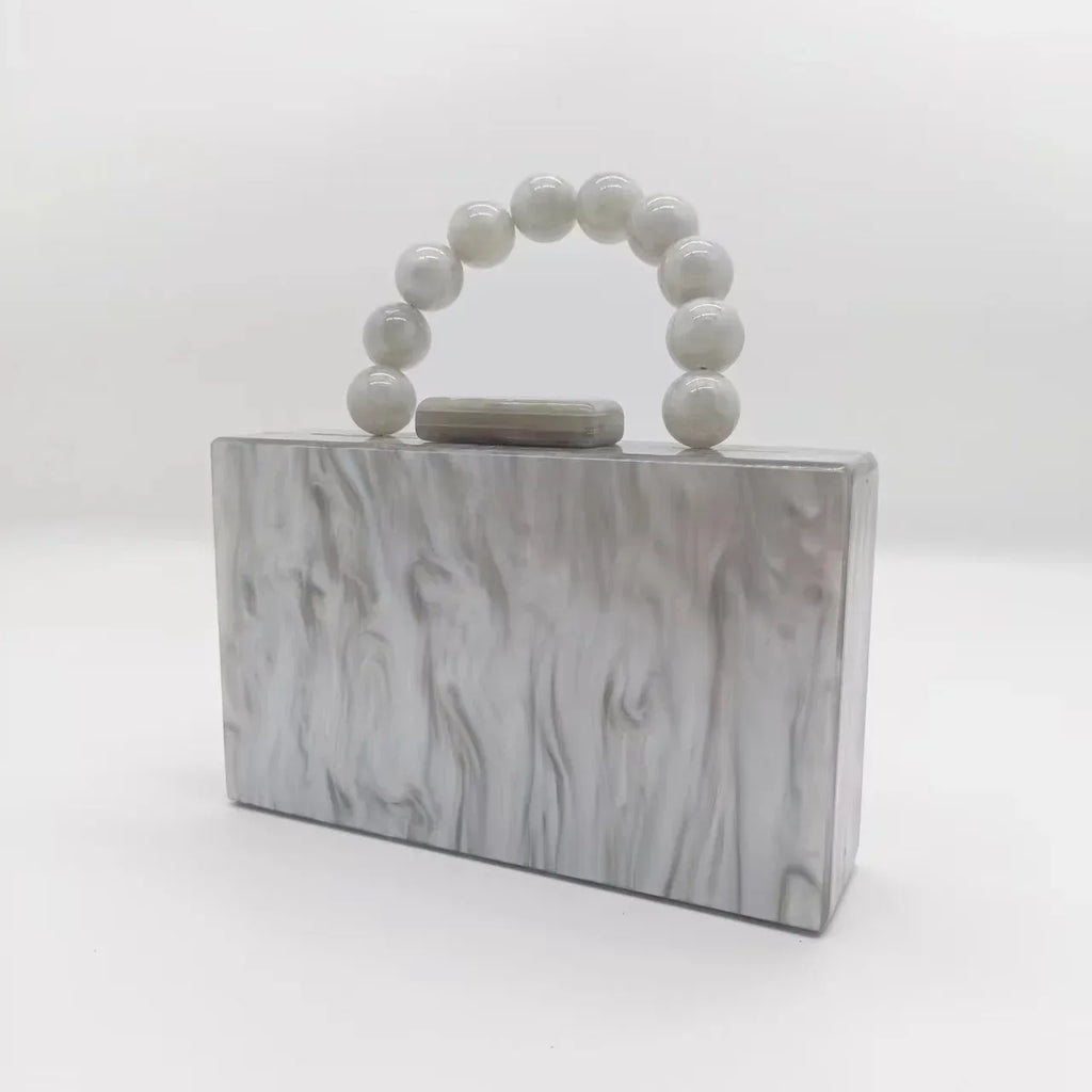 Women's Fashion Pearlescent Acrylic Evening Bag - DanaFashionstore