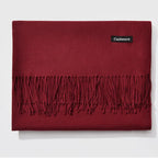And Winter New Ladies Shawl Monochrome Cashmere Variety Warm Classic Scarf Scarf Scarf - DanaFashionstore