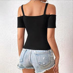 Summer American Niche Outer Wear Short Chic Sports Top Hot Girl Bottoming Small Slip Top Vest For Women - DanaFashionstore