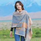 Retro High Sense Artificial Cashmere Scarf - DanaFashionstore
