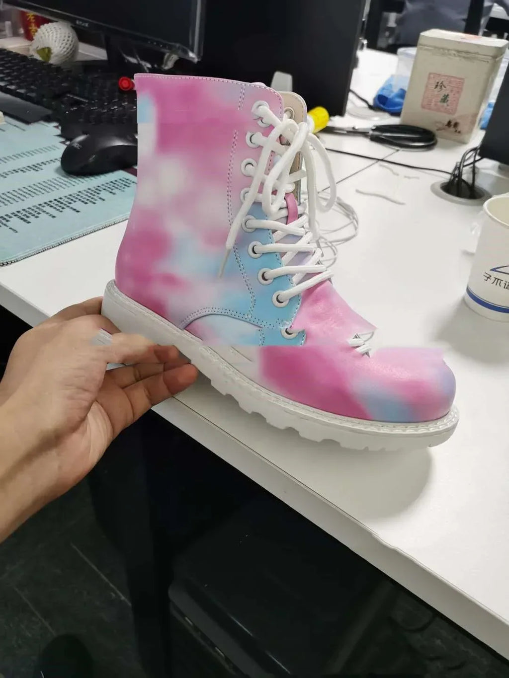 Colorful Martin boots women's casual boots - DanaFashionstore