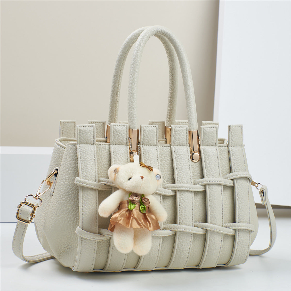 New Anti-scratch Women's Bag Fashion Hand-woven Handbag Shoulder Bag - Dana Fashion