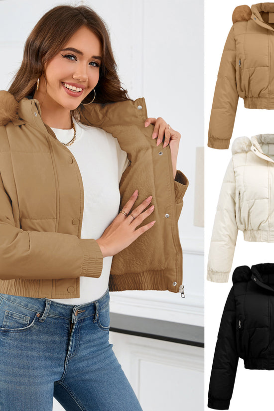 Women's Fashion Casual Thickening Cotton-padded Jacket