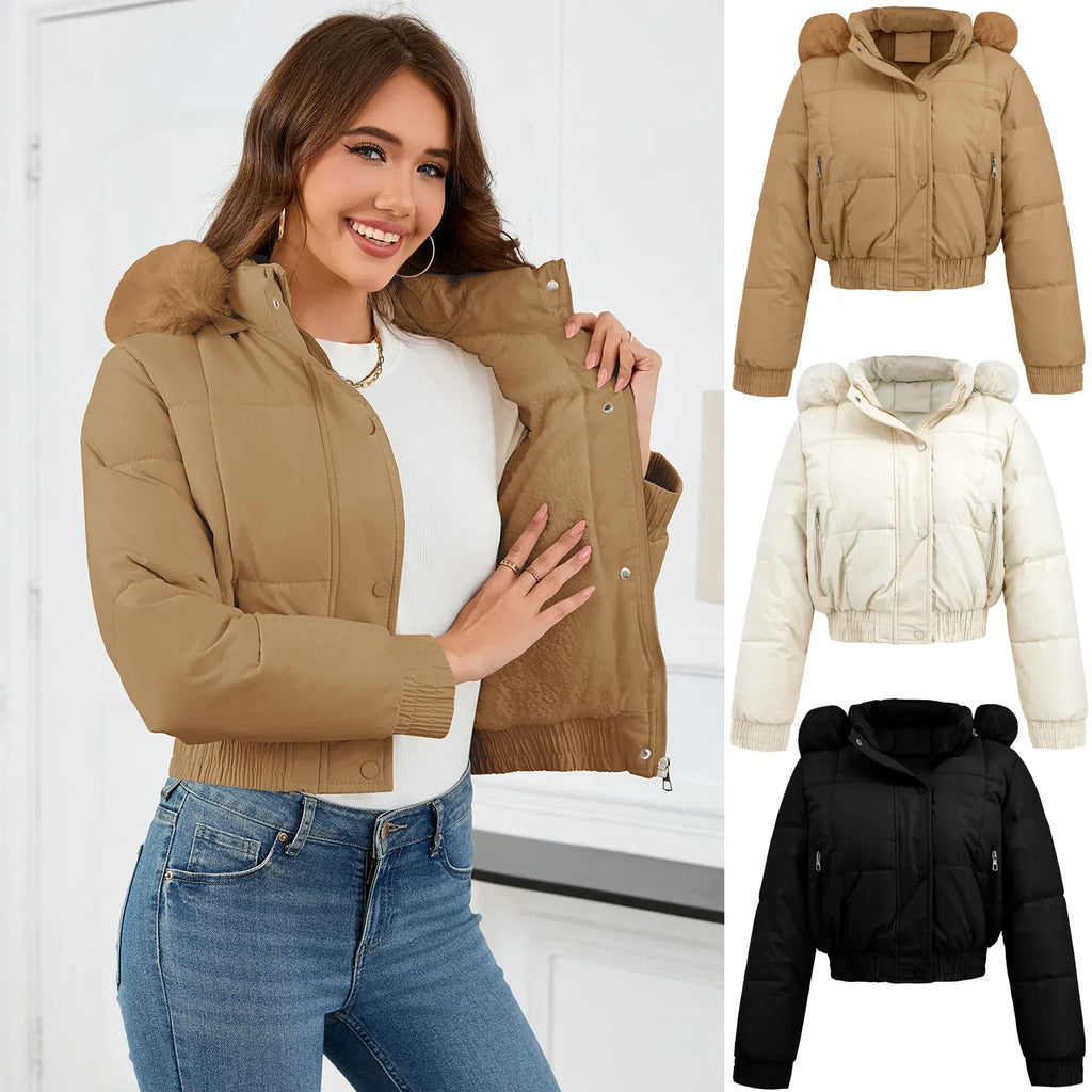 Women's Fashion Casual Thickening Cotton-Padded Jacket 2026 - Winter Coat - DanaFashionstore