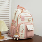 Large Capacity Fashion Color Contrast Stitching Korean Style Western Style Casual Bag - DanaFashionstore