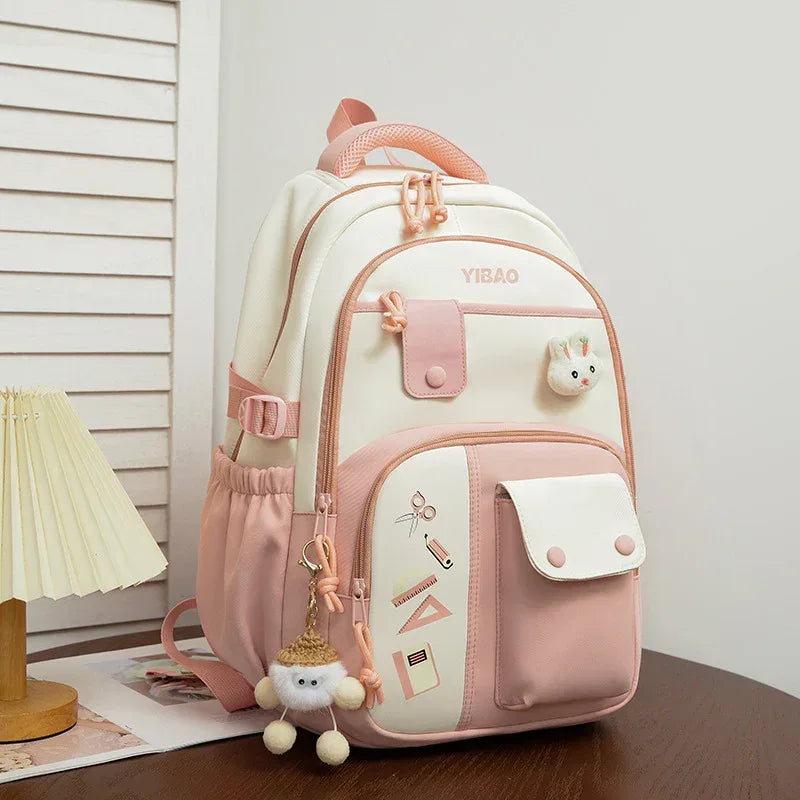 Large Capacity Fashion Color Contrast Stitching Korean Style Western Style Casual Bag - DanaFashionstore