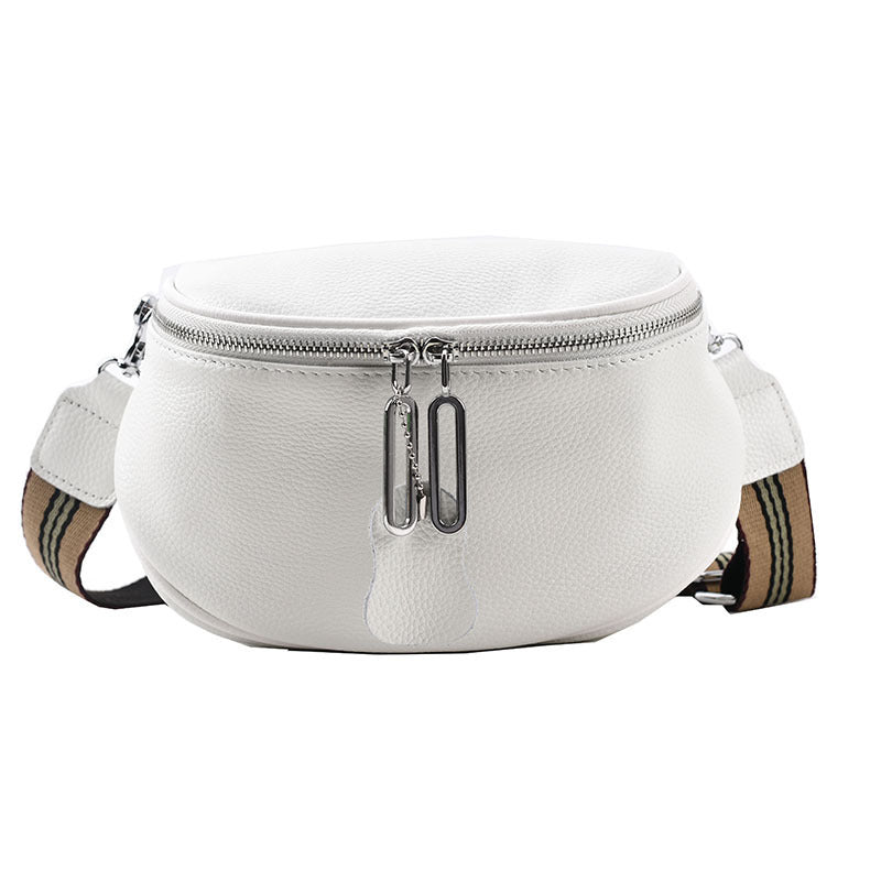 Genuine Leather Small Bag Women's Cowhide Simple Crossbody Bag - Dana Fashion