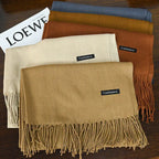 Annual Meeting Warm Cashmere Tassel Scarf - DanaFashionstore