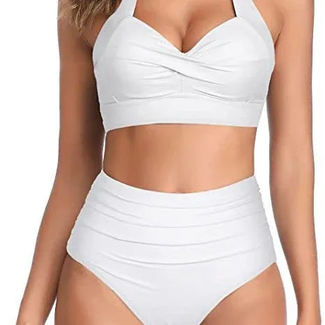 Split Bow Bikini Seaside Vacation Swimwear - DanaFashionstore