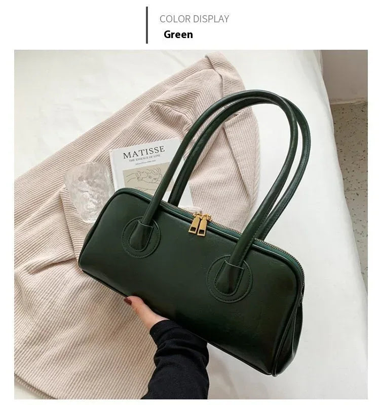 Ladies Simple And Casual Fashion Handbag Shoulder - DanaFashionstore