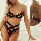 Sexy Temptation Bundled Lingerie 2026 - Split Intimate Suit - DanaFashionstore