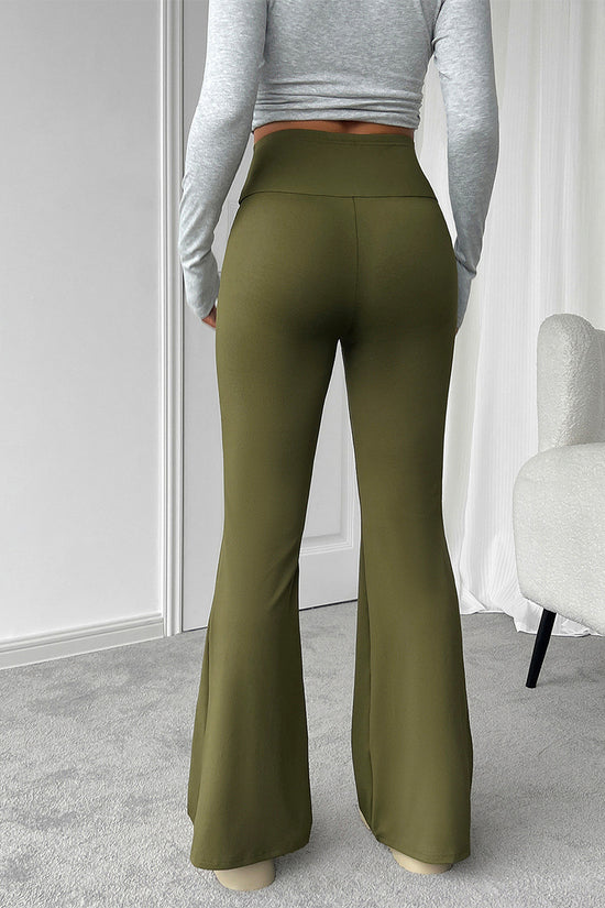 Casual Slim-fitting Belly Contracting Peach Hip Micro-pull Yoga Trousers Women's Clothing - Dana Fashion