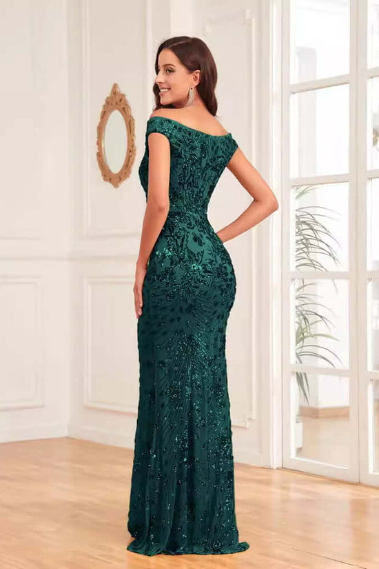 Green Sequined Sexy High Waist Fishtail Long Evening Dress $180.99 Dana Fashion Color: Champagne Long Size: 2XL Women's clothing Product information: Color: Long style and green, Champagne long Sleeve type: sleeveless Waist type: high waist Size: XS,S,M,L