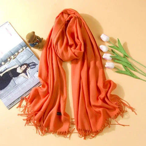 Fashion Cashmere Dual-use Shawl Warm Scarf - DanaFashionstore
