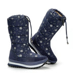 Women Boots Winter Shoes Women Snow Boots Platform Keep Warm Ankle Winter Boots with Thick Fur Heels - DanaFashionstore