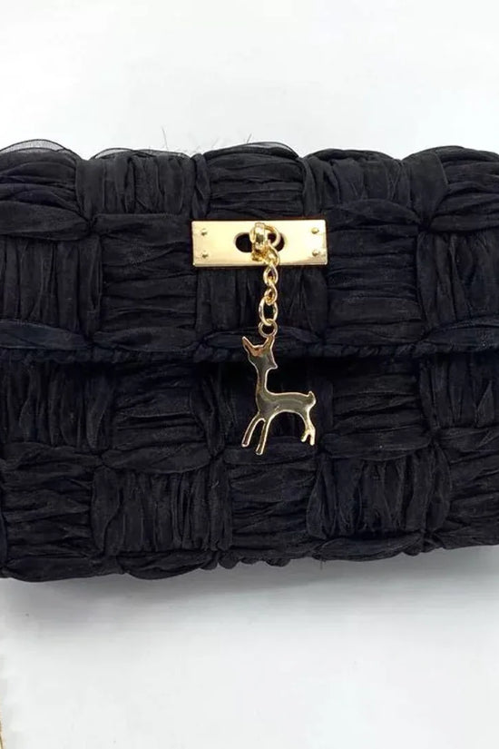 Ribbon gauze hand-woven chain bag - DanaFashionstore