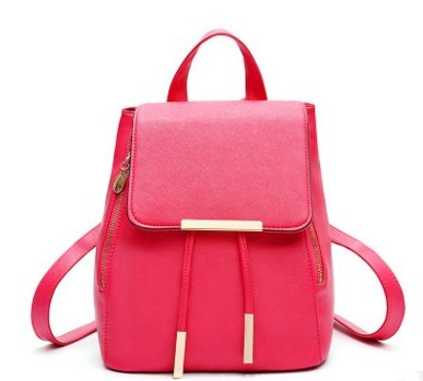 Women Backpack High Quality PU Leather Mochila Escolar School Bags For Teenagers Girls Top-handle Backpacks Herald Fashion - Dana Fashion