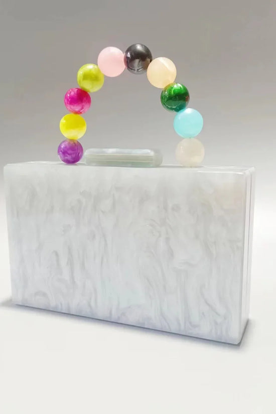 Women's Fashion Pearlescent Acrylic Evening Bag - DanaFashionstore