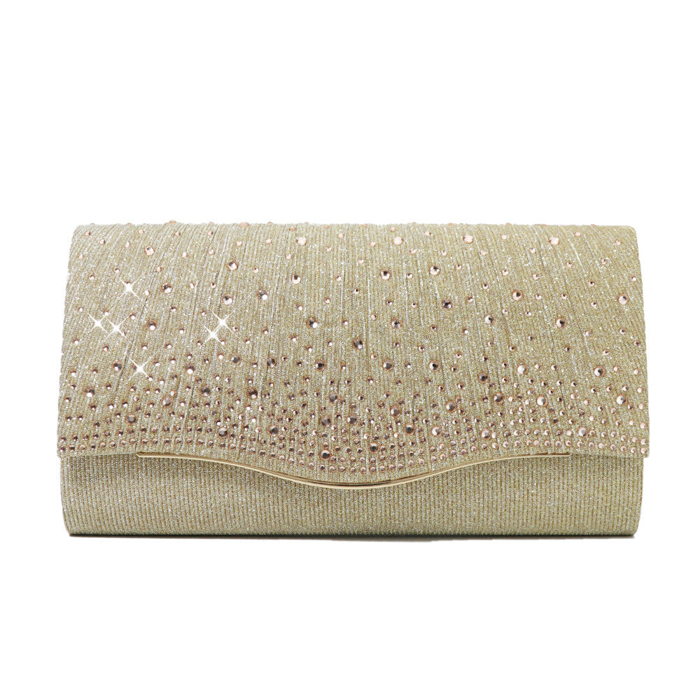 Dinner Clutch Women's New Rhinestone Diamond Dress Garment Bag Fashion Party Banquet - Dana Fashion