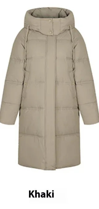 Long Over Knee Hooded Jacket 2025 - Thickened Winter Coat - DanaFashionstore