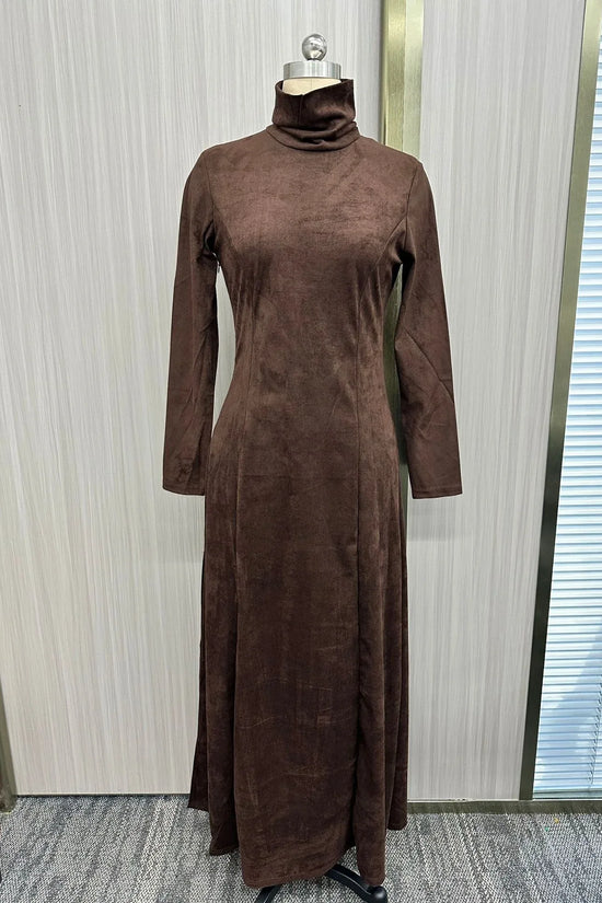 Long Stylish Dress With A BeltEuropean And American Fashion - DanaFashionstore