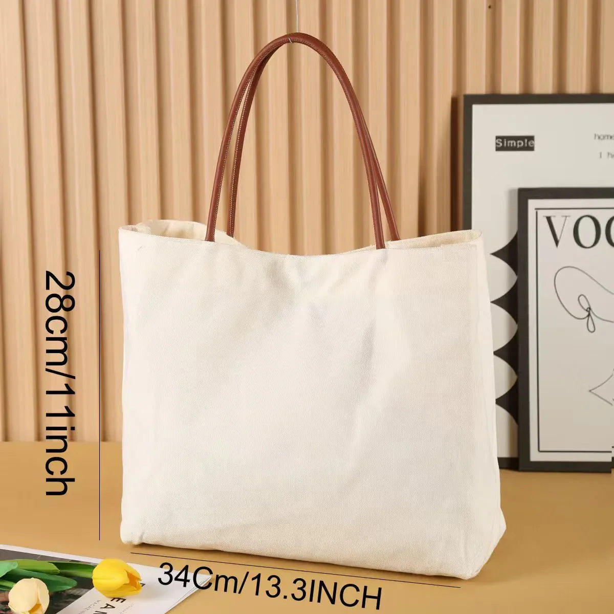Canvas Tote Bag - DanaFashionstore