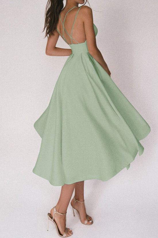Sexy V-neck Suspender Dress Summer Fashion A-Line Long Dresses For Women