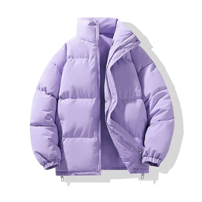 Cotton-Padded Stand Collar Jacket 2026 - Couple Wear Warm Coat - DanaFashionstore