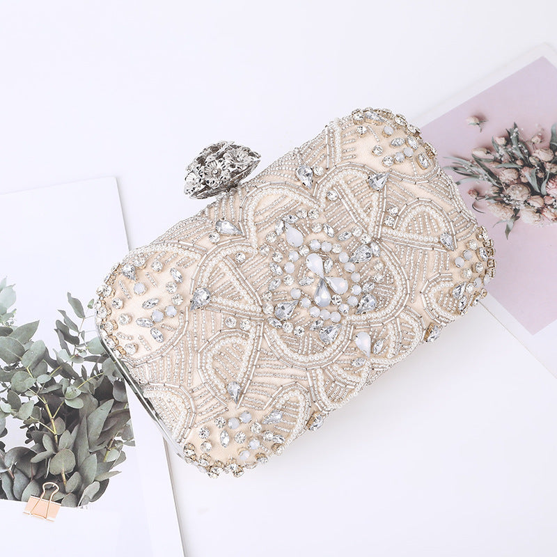 Women's European And American Style Party Bag With Diamonds - Dana Fashion