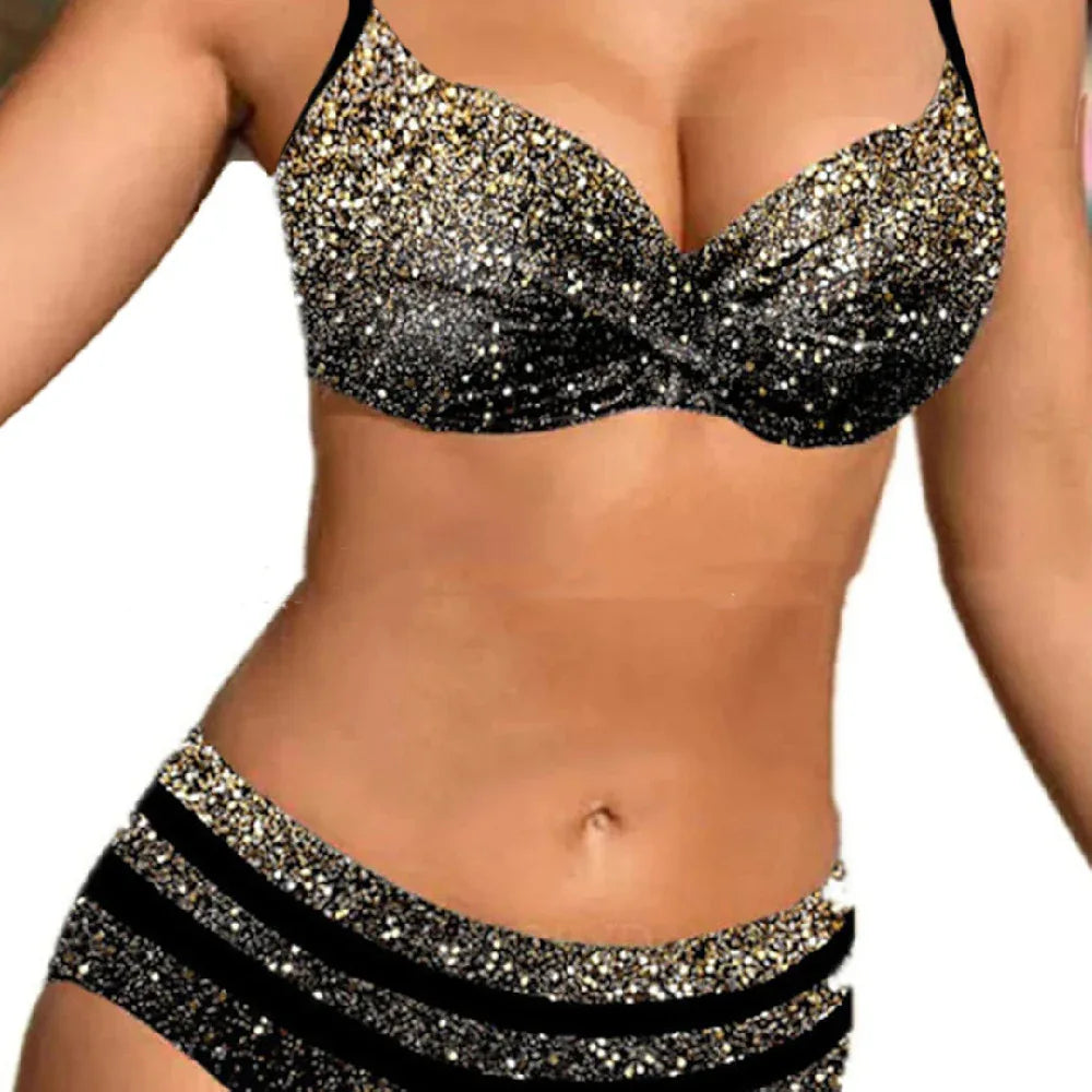 Stylish Two-piece High-waisted Bikini Woman - DanaFashionstore