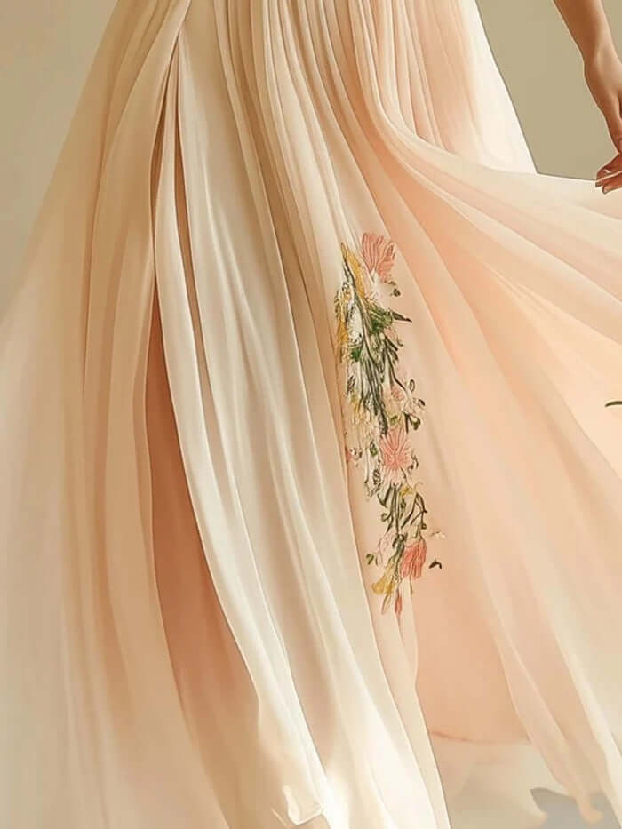 Women's V-neck Short-sleeved Digital Printing Positioning Long Dress $69.90 Dana Fashion Color: Pink Size: L Women's clothing Product information: Color: Pink Size: S,M,L,XL,XXL Main composite material: Polyester Note: 1. Asian sizes are 1 to 2 sizes smal