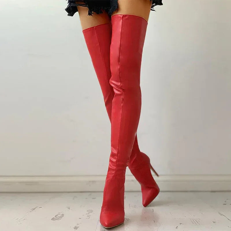 Personality Below The Knee Plus Size Women's Boots - DanaFashionstore