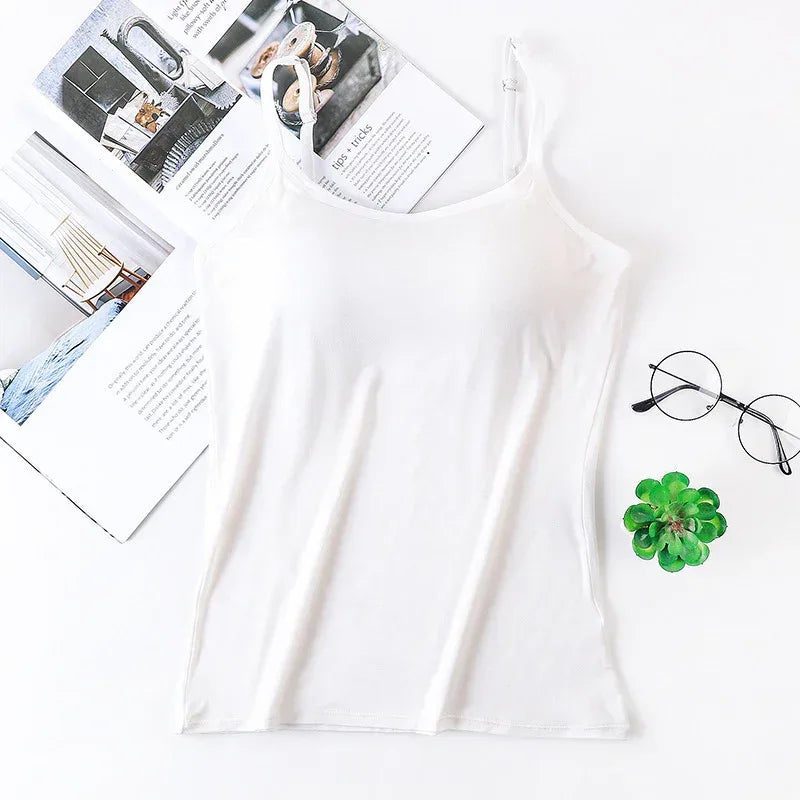 Modal Long Women's Sling Vest Inner Match Tube Top Home Wear Wear-free Bra Pieces - DanaFashionstore
