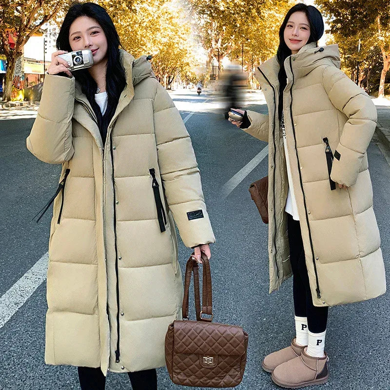 Cold-Proof Cotton-Padded Jacket 2026 - Korean Thick Fashion Coat - DanaFashionstore