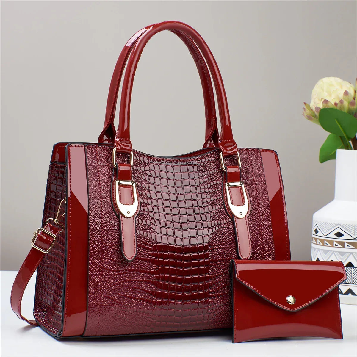 Two-piece Set Commuter Hand-carrying Bag Large Capacity Crossbody - DanaFashionstore
