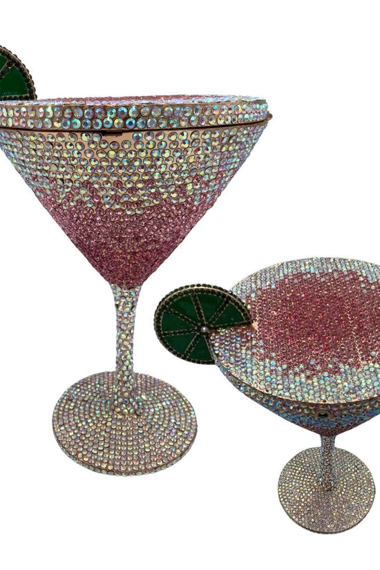 Cocktail Goblet Diamond Dinner Hand Bag - Dana Fashion