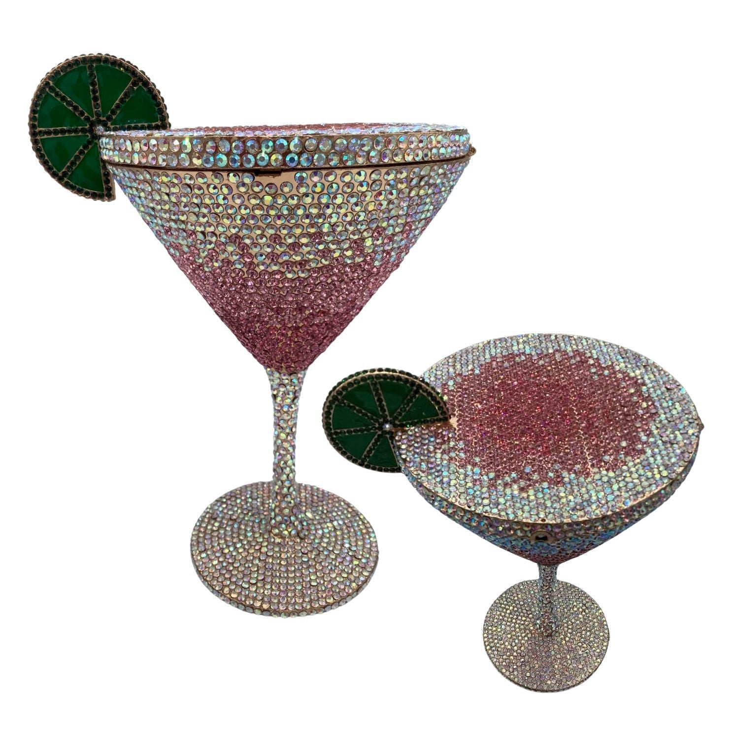 Cocktail Goblet Diamond Dinner Hand Bag - Dana Fashion