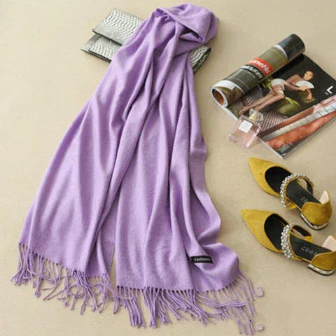 Fashion Cashmere Dual-use Shawl Warm Scarf - DanaFashionstore