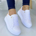 Sneakers Casual Women's White Shoes - DanaFashionstore