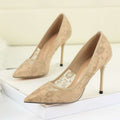 Cross-dressing Performance Runway Ultra-thin Stiletto Heels