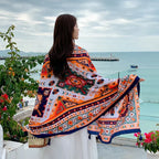 Sun-proof All-matching Shawl Beach Travel Dual-use Outdoor Beach Towel - DanaFashionstore