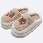 Thick Plush Cute Slippers Female Indoor - DanaFashionstore